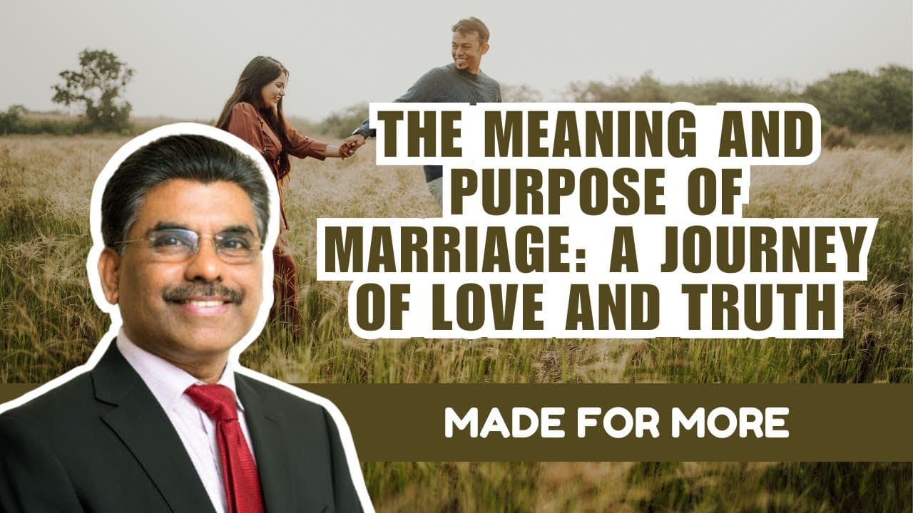 God’s Design for Love, Marriage & Human Sexuality